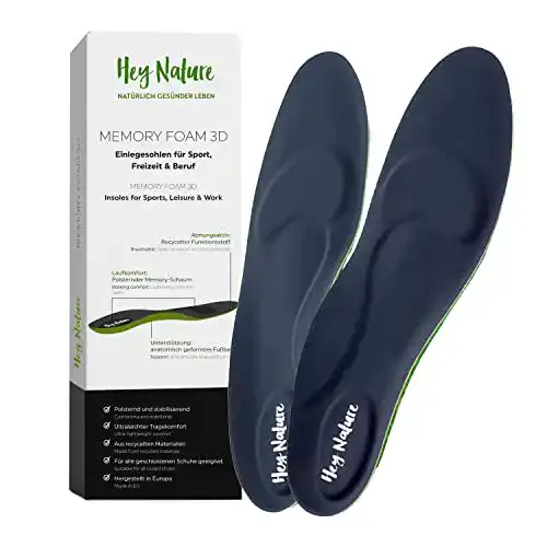 Einlegesohlen für Erwachsene aus Memory Foam von Hey Nature