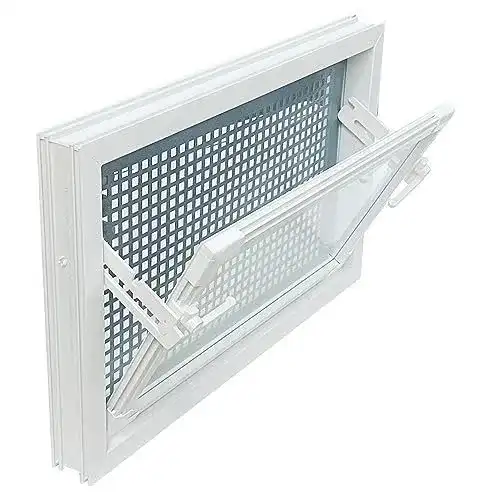 Kellerfenster Trobak weiß 80 x 40 cm mit Isolierglas 3.3