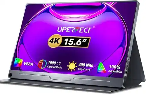 Touchscreen-Monitor Uperfect Portable Monitor 4K 15.6 Zoll