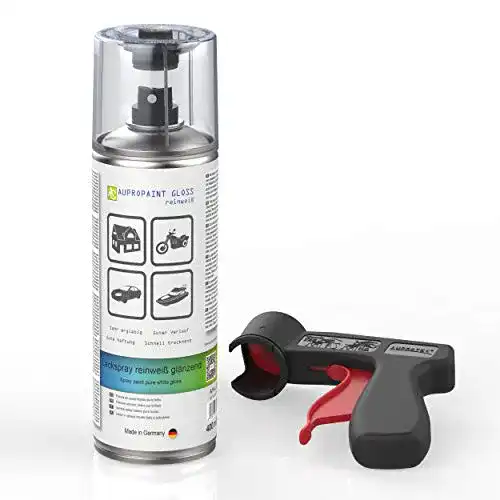Autolack Spray Auprotec Lackspray Aupropaint Gloss Weiß Glänzend