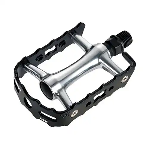 Wellgo Pedale PED/MTB149 Paar Pedal in Silber und Schwarz