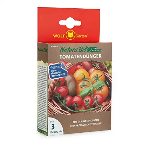 WOLF Garten Natura Bio Tomatendünger N-TO 0,25 für gesunde Tomatenpflanzen