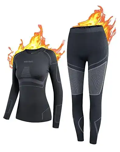 Thermounterwäsche Damen von NOOYME Atmungsaktives Set