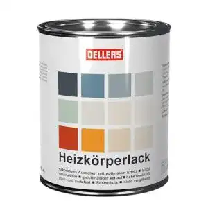 Heizkörperlack OELLERS, 1L, RAL 9010 Reinweiß, kreative Trends