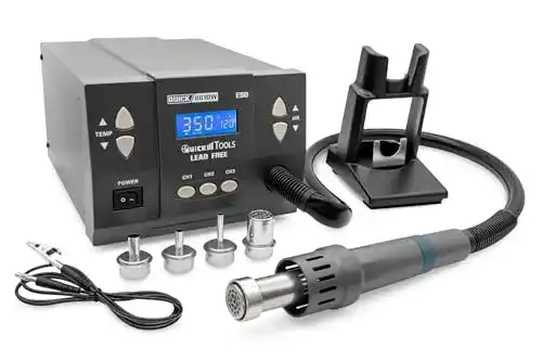Heißluft-Lötstation Quick 861DW mit digitaler Temperaturregelung