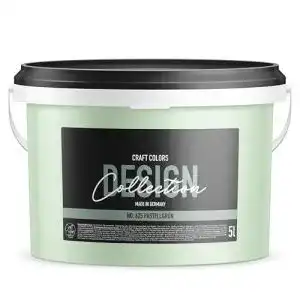 Wandfarbe Grün Craft Colors 5L edelmatt, Kreidefarbe made in Germany