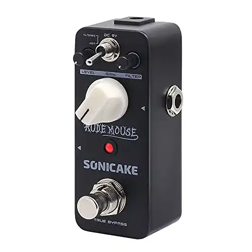 SONICAKE Overdrive Distortion Fuzz Pedal für Gitarre