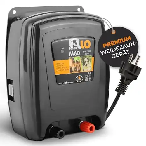 Weidezaungerät Ellofence Elektrozaungerät M60 für Pferde und Haustiere