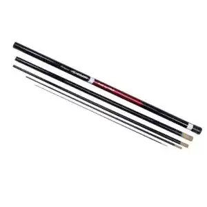Stipprute Shakespeare Omni Steck-Angelrute 8 m schwarz