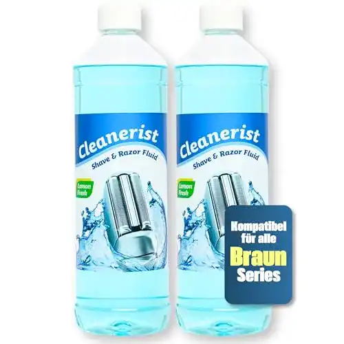 Scherkopfreiniger Cleanerist 2x 1L für Braun Clean & Renew