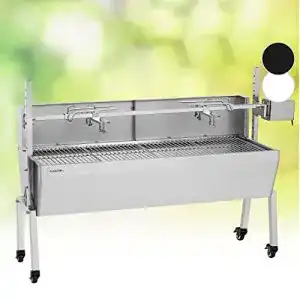 Spanferkelgrill Klarstein 2-in-1 Rotisserie Grill mit Motor