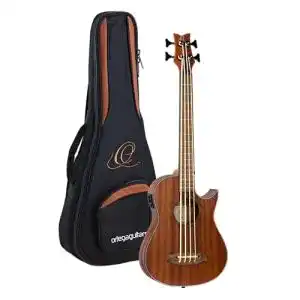 Bass-Ukulele Ortega Guitars Elektro-Akustisch Long Scale