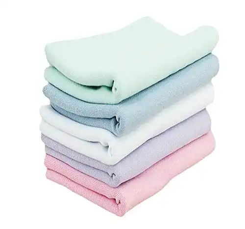 Bündchenstoff Nadeltraum Baumwolle – Set mit Pastellfarben
