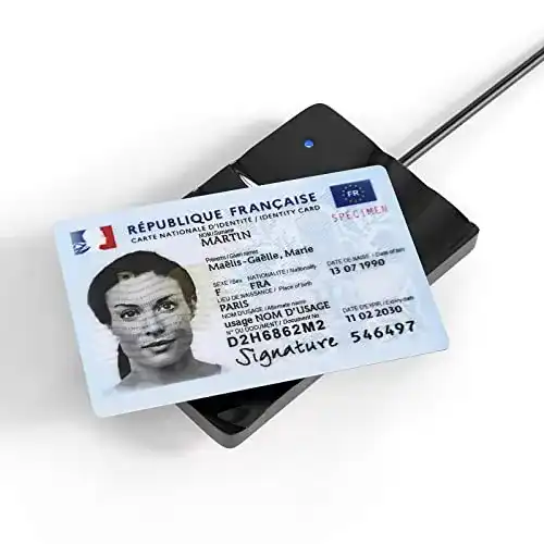 Chipkartenleser Elexlinco für kontaktlose NFC und EID Karten