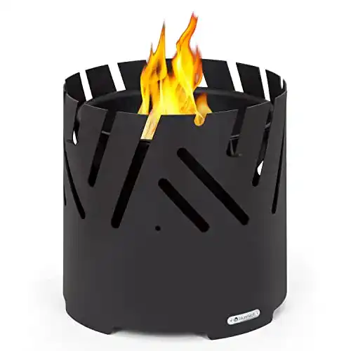 Blumfeldt Feuerschale mit Grillrost für Outdoor Nutzung