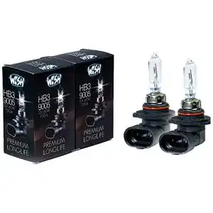Wish HB3 9005 LongLife 12V 60W P20d Halogenlampen im Doppelpack