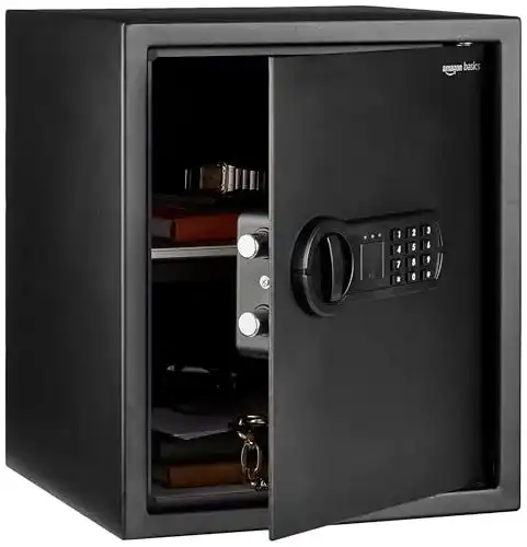 Möbeltresor von Amazon Basics Sicherheitssafe für Zuhause