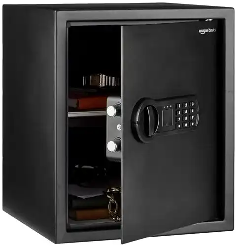 Möbeltresor von Amazon Basics Sicherheitssafe für Zuhause