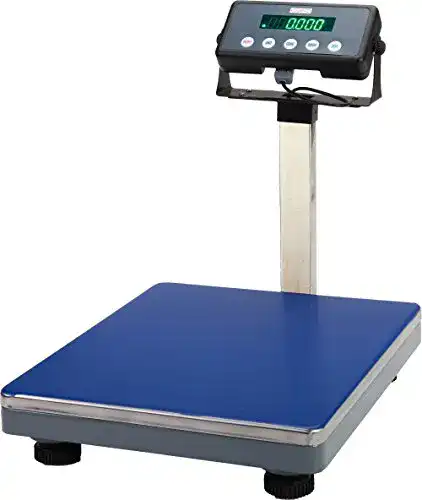 Paketwaage DZD DJ-KL 300 kg mit Bluetooth und Aluminiumguss-Plattform