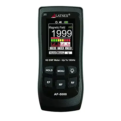 EMF-Messgerät LATNEX AF-5000 für 5G, HF-Detektor und Tester