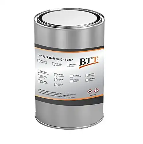 Badewannenlack BTT-Beschichtungstechnik BTT-BWL RAL 9010