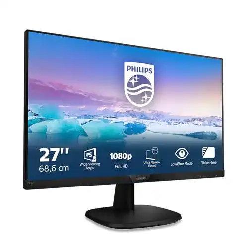 Philips 273V7QDSB 27 Zoll FHD Monitor mit HDMI und VGA