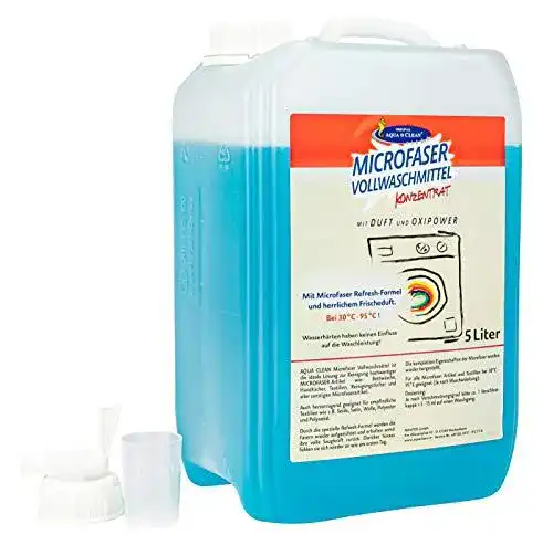 Mikrofaser Waschmittel Aqua Clean Vollwaschmittel 5l