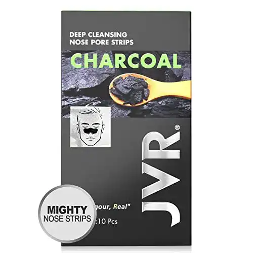 JVR Nasenstrips Clear-Up, 10 Stück Pore Strips zur Mitesserentfernung