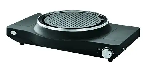 Balkongrill RÖSLE RösleE BUDDY G40 mobiler Gasgrill, Camping
