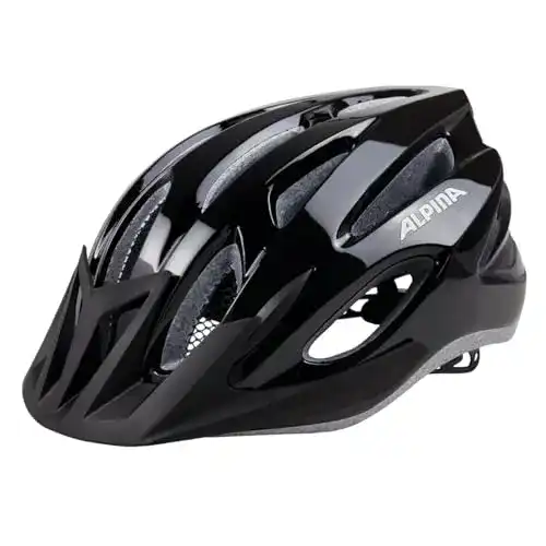 Alpina MTB 17 Fahrradhelm in Schwarz für Kopfgrößen 54-58 cm