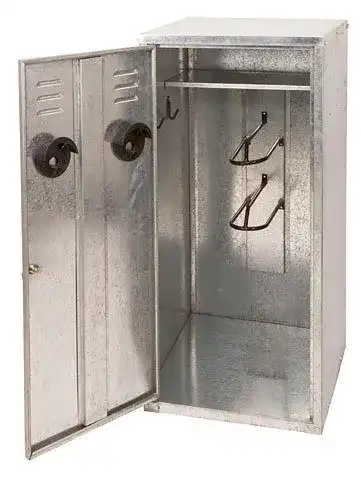 Sattelschrank Kerbl 60x60x150 cm für zwei Sättel