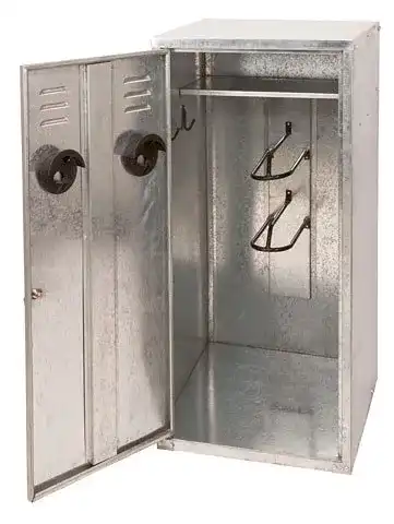 Sattelschrank Kerbl 60x60x150 cm für zwei Sättel