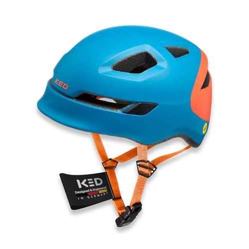 KED Pop II Kinderfahrradhelm mit MIPS und LED-Rücklicht
