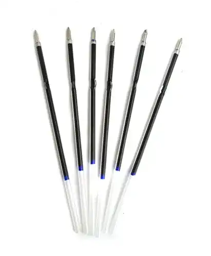 Kugelschreiberminen 10 Stück in Blau für Haus und Garten
