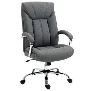 Vinsetto Bürostuhl mit Wippfunktion und ergonomischem Design