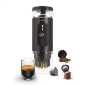 12V Kaffeemaschine Handpresso Tragbare Akku Kaffeemaschine für Unterwegs