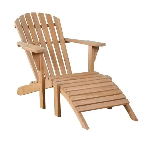 Teakholz Sonnenliege Adirondack Montreal von MR. DEKO