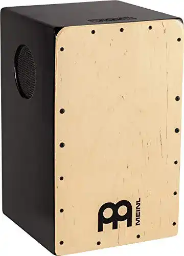 Meinl Cajon Lautsprecher Instrument mit Bluetooth und Snareteppichen