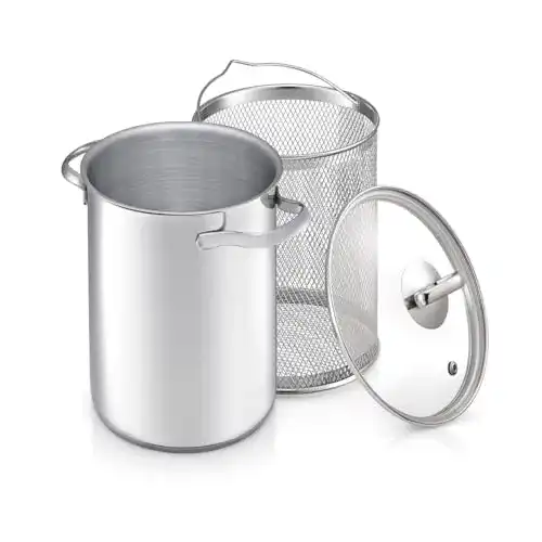 Beka Kitchen Aids Spargeltopf Edelstahl mit Einsatz