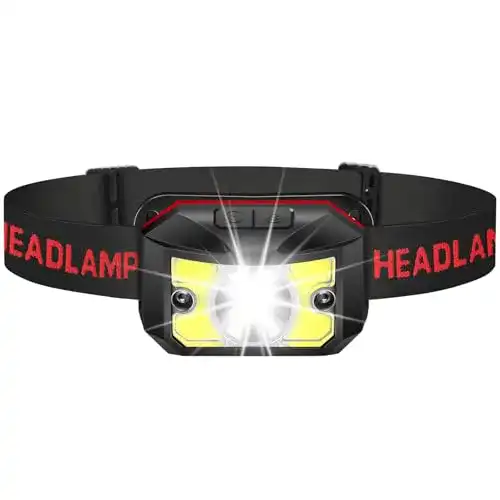 Stirnlampe LED Winzwon USB wiederaufladbar mit verschiedenen Beleuchtungsmodi