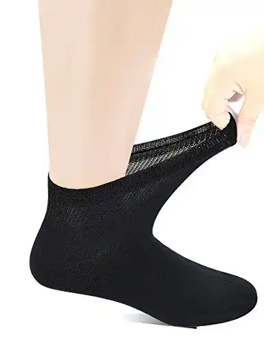 Diabetikersocken Yomandamor Herren aus Bambus im 6er-Pack