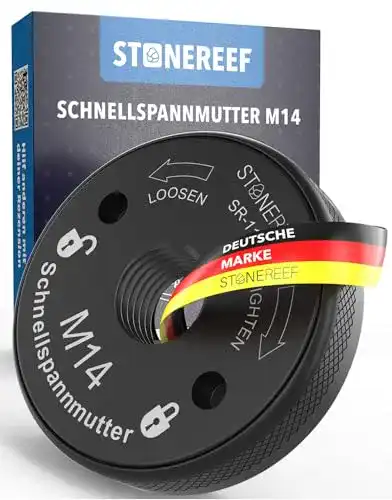 Schnellspannmutter M14 für Winkelschleifer und Trennschleifer