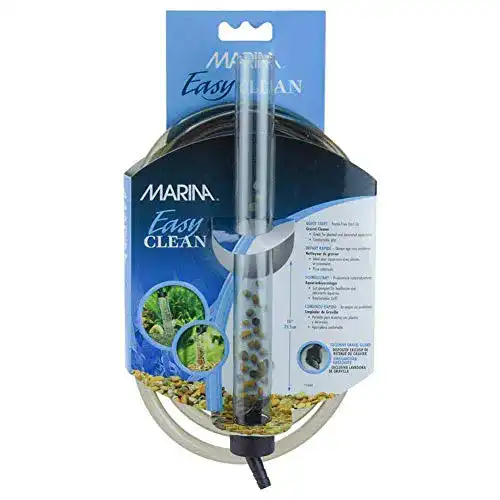 Mulmsauger Fluval EasyVac für die Reinigung von Aquarienkies