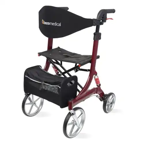 Alu-Rollator Leichtgewicht Rollator Spring Gehhilfe
