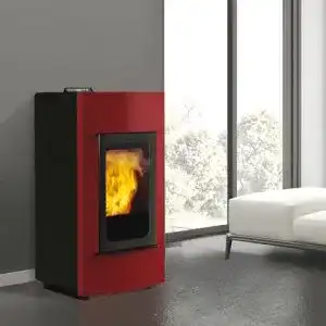 Wasserführender Kaminofen Italiana Camini 1007140 ITC Nelly Più