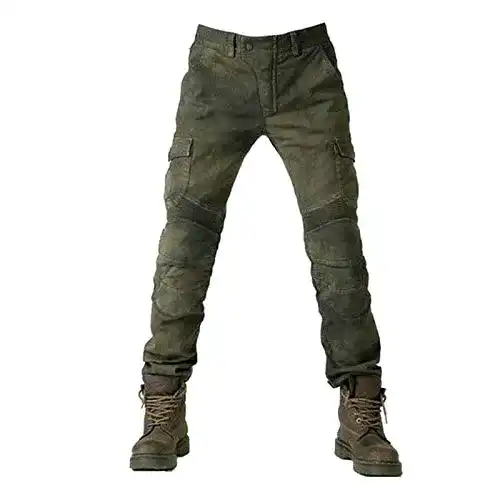 Motorradjeans Alpha Rider Herren Motorradhose Textil mit Protektoren