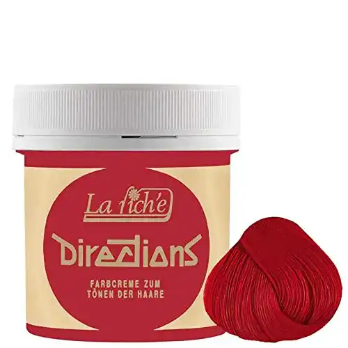 Haartönung Directions Poppy Red 100 ml für intensive rote Farbe