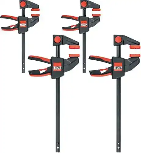 Bessey Einhandzwinge Set EZM 4-teilig mit 300 mm Spannweite