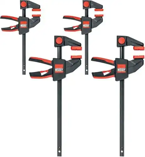Bessey Einhandzwinge Set EZM 4-teilig mit 300 mm Spannweite