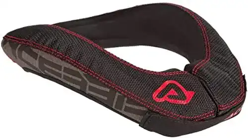 Nackenschutz Motocross Acerbis Mefo Sport X-Round in Schwarz/Rot